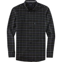 OLYMP Casual, Freizeithemd, regular fit, Schwarz, Karo, Button-down, M von OLYMP Casual