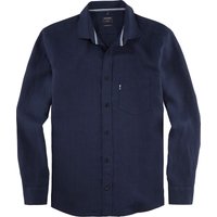 OLYMP Casual, Leinenhemd, regular fit, Blau, Kent, M von OLYMP Casual
