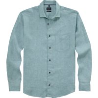 OLYMP Casual, Leinenhemd, regular fit, Grün, Kent, M von OLYMP Casual