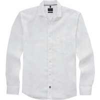 OLYMP Casual, Leinenhemd, regular fit, Weiß, Kent, S von OLYMP Casual