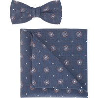 OLYMP Fliege/Einstecktuch Set, Blau von OLYMP Fliege/Einstecktuch Set