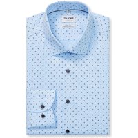 OLYMP Level Five 24/Seven, atmungsaktives Stretch Hemd, body fit, Blau, Kent, 40 von OLYMP Level Five 24/Seven