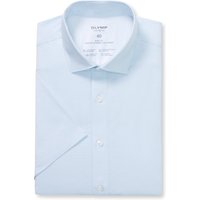 OLYMP Level Five 24/Seven, atmungsaktives Stretch Hemd aus Jersey, body fit, Blau, Streifen, Kurzarm, Kent, 41 OLYMP Level Five 24/Seven, atmungsaktives Stretch Hemd aus Jersey, body fit, Blau, Streifen, Kurzarm, Kent, 41 von OLYMP Level Five 24/Seven