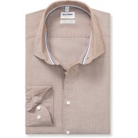 OLYMP Level Five garment washed, body fit, Braun, Kent, 39 OLYMP Level Five garment washed, body fit, Braun, Kent, 39 von OLYMP Level Five garment washed