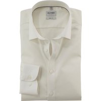 OLYMP Level Five, Business Hemd, body fit, Beige, Kent, 41 von OLYMP Level Five