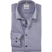 OLYMP Level Five, Business Hemd, body fit, Blau, Kent, 45 von OLYMP Level Five