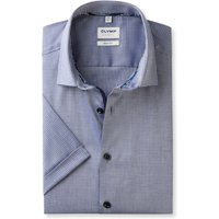 OLYMP Level Five, Business Hemd, body fit, Blau, Kurzarm, Kent, 46 von OLYMP Level Five