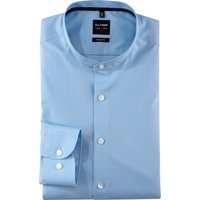 OLYMP Level Five, Business Hemd, body fit, Blau, Stehkragen, 43 von OLYMP Level Five