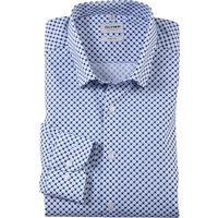 OLYMP Level Five, Business Hemd, body fit, Blau, Under-button-down, 42 von OLYMP Level Five