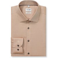 OLYMP Level Five, Business Hemd, body fit, Braun, Kent, 38 von OLYMP Level Five