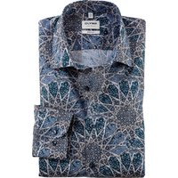 OLYMP Level Five, Business Hemd, body fit, Petrol, Kent, 40 von OLYMP Level Five