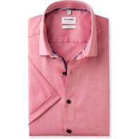 OLYMP Level Five, Business Hemd, body fit, Rot, Kurzarm, Kent, 38 von OLYMP Level Five