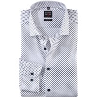 OLYMP Level Five, Business Hemd, body fit, Weiß, Kent, 44 von OLYMP Level Five