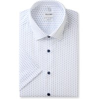 OLYMP Level Five, Business Hemd, body fit, Weiß, Kurzarm, Kent, 41 von OLYMP Level Five