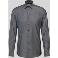 OLYMP Level Five Slim Fit Businesshemd aus Baumwoll-Mix in Graphit, Größe 40 OLYMP Level Five Slim Fit Businesshemd aus Baumwoll-Mix in Graphit, Größe 40 von OLYMP Level Five