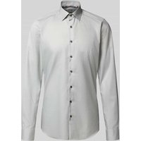 OLYMP Level Five Slim Fit Businesshemd mit extra langem Arm in Gruen, Größe 40L von OLYMP Level Five