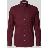 OLYMP Level Five Slim Fit Business-Hemd mit Kentkragen in Rot, Größe 39 von OLYMP Level Five