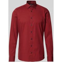OLYMP Level Five Slim Fit Businesshemd in Premiumqualität in Rot, Größe 43 von OLYMP Level Five