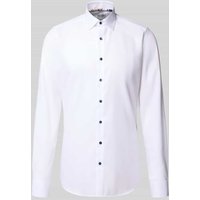 OLYMP Level Five Slim Fit Businesshemd mit extra langem Arm in Weiss, Größe 41L von OLYMP Level Five