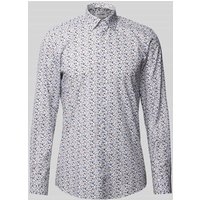 OLYMP Level Five Slim Fit Businesshemd mit Allover-Muster in Weiss, Größe 44 OLYMP Level Five Slim Fit Businesshemd mit Allover-Muster in Weiss, Größe 44 von OLYMP Level Five