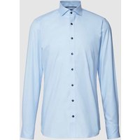 OLYMP Level Five Slim Fit Businesshemd aus Baumwoll-Mix in Bleu, Größe 38 OLYMP Level Five Slim Fit Businesshemd aus Baumwoll-Mix in Bleu, Größe 38 von OLYMP Level Five