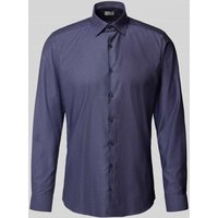 OLYMP Level Five Slim Fit Business-Hemd mit Kentkragen in Flieder, Größe 42 von OLYMP Level Five