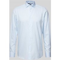 OLYMP Level Five Slim Fit Businesshemd in Premiumqualität in Hellblau, Größe 45 von OLYMP Level Five