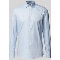 OLYMP Level Five Slim Fit Businesshemd in Premiumqualität in Hellblau, Größe 45 von OLYMP Level Five