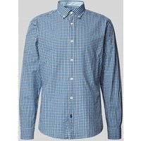 OLYMP Level Five Regular Fit Freizeithemd mit Button-Down-Kragen in Marine, Größe L OLYMP Level Five Regular Fit Freizeithemd mit Button-Down-Kragen in Marine, Größe L von OLYMP Level Five