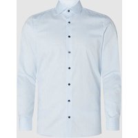 OLYMP Level Five Slim Fit Businesshemd aus Twillgewebe in Bleu, Größe 40 von OLYMP Level Five