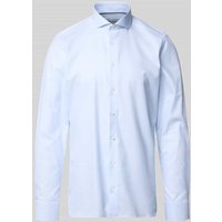 OLYMP Level Five Slim Fit Business-Hemd mit Haifischkragen in Bleu, Größe 38 von OLYMP Level Five
