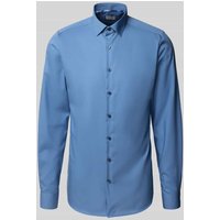 OLYMP Level Five Slim Fit Businesshemd mit extra langem Arm in Jeansblau, Größe 43L von OLYMP Level Five