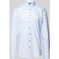 OLYMP Level Five Slim Fit Businesshemd mit extra langem Arm Modell 'NEW YORK' in Bleu, Größe 41L von OLYMP Level Five