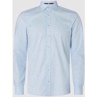 OLYMP Level Five Slim Fit Business-Hemd mit Stretch-Anteil in Bleu, Größe 39 von OLYMP Level Five