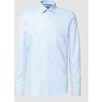 OLYMP Level Five Slim Fit Businesshemd aus Twillgewebe mit extra langem Arm in Bleu, Größe 43L OLYMP Level Five Slim Fit Businesshemd aus Twillgewebe mit extra langem Arm in Bleu, Größe 43L von OLYMP Level Five