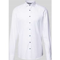 OLYMP Level Five Slim Fit Businesshemd aus Twillgewebe mit extra langem Arm in Weiss, Größe 43L OLYMP Level Five Slim Fit Businesshemd aus Twillgewebe mit extra langem Arm in Weiss, Größe 43L von OLYMP Level Five