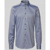 OLYMP Level Five Slim Fit Businesshemd mit extra langem Arm in Marine, Größe 43L von OLYMP Level Five