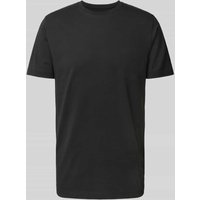 OLYMP Level Five T-Shirt mit geripptem Rundhalsausschnitt im 2er-Pack in Black, Größe XXL von OLYMP Level Five