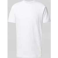 OLYMP Level Five T-Shirt mit geripptem Rundhalsausschnitt im 2er-Pack in Weiss, Größe XXL von OLYMP Level Five