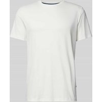 OLYMP Level Five Regular Fit T-Shirt aus reiner Baumwolle in Offwhite, Größe XL von OLYMP Level Five