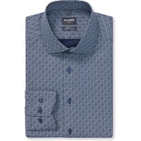 OLYMP Luxor 24/Seven, atmungsaktives Hemd mit Kühlungseffekt, modern fit, Blau, Kent, 40 von OLYMP Luxor 24/Seven