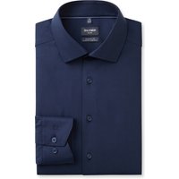 OLYMP Luxor 24/Seven, atmungsaktives Stretch Hemd, modern fit, Blau, Kent, 48 von OLYMP Luxor 24/Seven