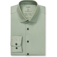 OLYMP Luxor 24/Seven, atmungsaktives Stretch Hemd aus Jersey, modern fit, Grün, Kent, 38 von OLYMP Luxor 24/Seven