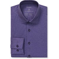 OLYMP Luxor 24/Seven, atmungsaktives Stretch Hemd aus Jersey, modern fit, Violett, Kent, 37 von OLYMP Luxor 24/Seven