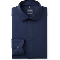OLYMP Luxor 24/Seven, atmungsaktives Stretch Hemd, modern fit, Blau, Kent, 41 von OLYMP Luxor 24/Seven