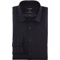 OLYMP Luxor 24/Seven, atmungsaktives Stretch Hemd aus Jersey, modern fit, Blau, Kent, 48 von OLYMP Luxor 24/Seven