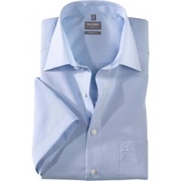 OLYMP Luxor, bügelfreies Business Hemd, comfort fit, Blau, Kurzarm, Kent, 46 OLYMP Luxor, bügelfreies Business Hemd, comfort fit, Blau, Kurzarm, Kent, 46 von OLYMP Luxor