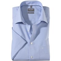OLYMP Luxor, bügelfreies Business Hemd, comfort fit, Blau, Karo, Kurzarm, Kent, 41 OLYMP Luxor, bügelfreies Business Hemd, comfort fit, Blau, Karo, Kurzarm, Kent, 41 von OLYMP Luxor