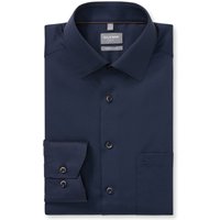 OLYMP Luxor, bügelfreies Business Hemd, comfort fit, Blau, Kent, 42 von OLYMP Luxor
