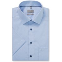 OLYMP Luxor, bügelfreies Business Hemd, comfort fit, Blau, Kurzarm, Kent, 43 OLYMP Luxor, bügelfreies Business Hemd, comfort fit, Blau, Kurzarm, Kent, 43 von OLYMP Luxor